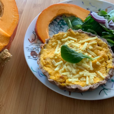 TARTE D’AUTOMNE AU POTIMARRON